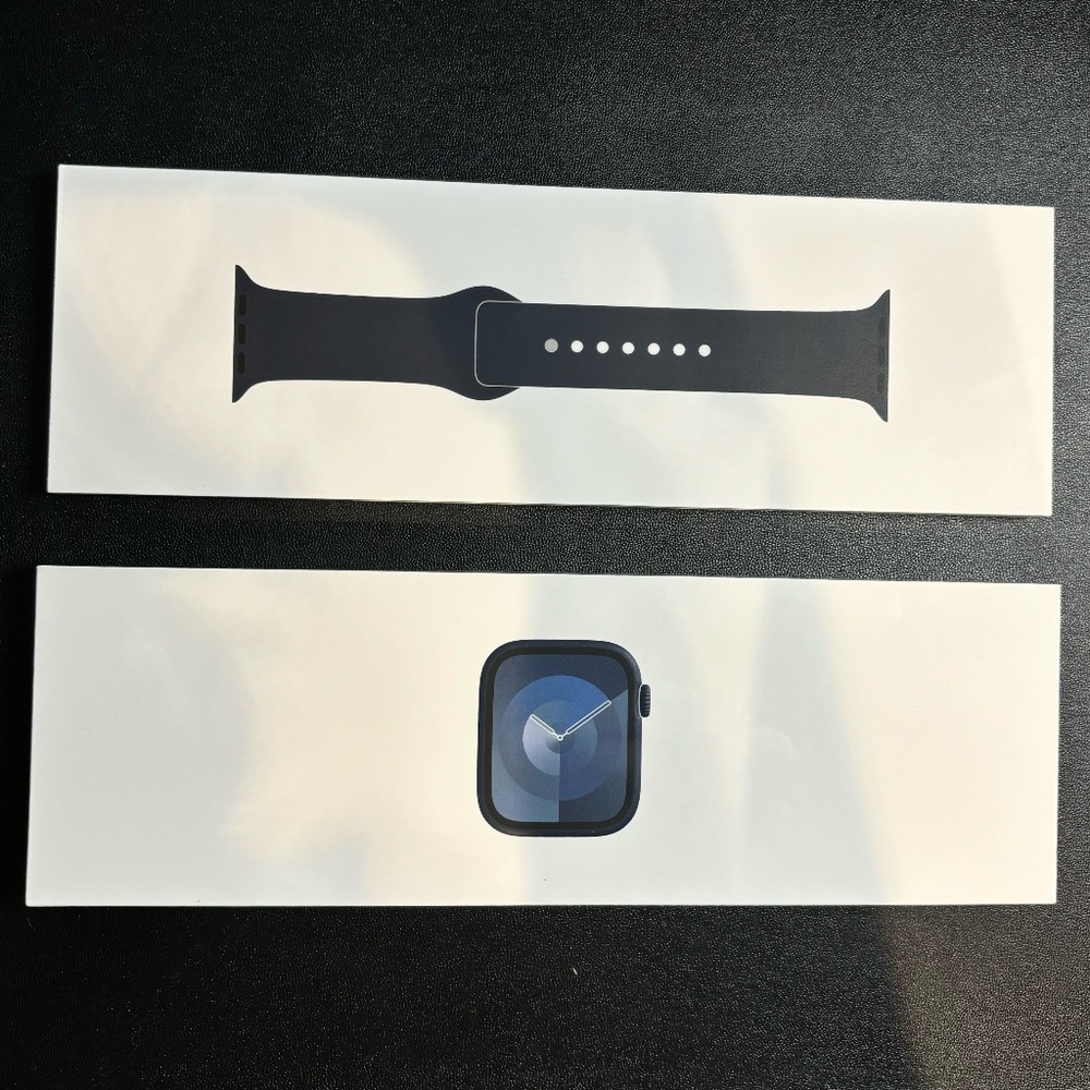 MR9A3LL/A Apple watch series 9 45mm Midnight Al Midnight SB M/L GPS
